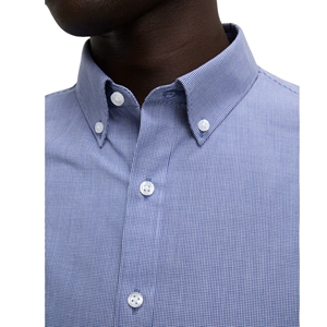 Camisa de negocios informal con botones para hombre, manga larga, sin arrugas, de secado rápido, transpirable para invierno - Product Image 4