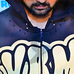 Sweats à capuche surdimensionnés décontractés pour hommes Style Baggy Logo personnalisé Impression personnalisée Style fermeture éclair Streetwear Drop Shoulder Oem - Product Image 2