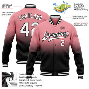 Blousons universitaires pour hommes en gros, streetwear, blouson Letterman personnalisé, respirant, imperméable, réversible, service OEM, toile - Product Image 6
