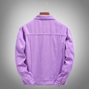 Top Trendy Plus Size Men's <b>Denim</b> <b>Jackets</b> Custom Designed with Pockets High Quality Breathable Jeans for Wholesale <b>Jacket</b> For Men - Product Image 6