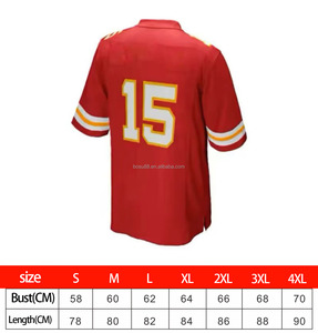 2025 Toptan Ucuz Genç Forması 32 Takım İçin İşlemeli Dikişli Forma ABD Amerikan Futbolu Ragbi Üniforması Yüksek Kalite - Product Image 5