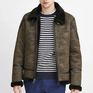 Nueva chaqueta de cuero larga de talla grande para hombre, diseño de moda más vendido con letras elegantes, Material de lona de piel de vaca fina - Product Image 1