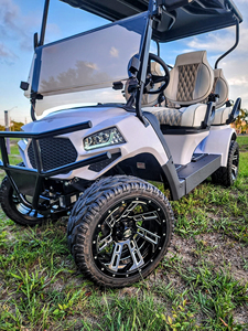 Voiture de golf d'occasion, électrique, 4x4, homologuée pour la route, bon marché, 48V, 4 à 17 places, batterie au plomb-acide, certifiée CE - Product Image 5