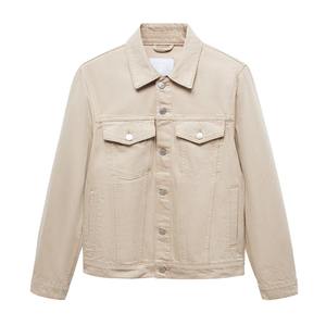 Veste de mode classique grande taille hommes col veste en jean meilleure qualité usine fabricant automne hiver pour hommes - Product Image 5