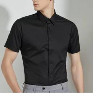 Camisas formales de manga larga de algodón para hombre de alta calidad de fábrica, camisas de vestir para hombre, camisas de vestir personalizadas sólidas teñidas a la moda - Product Image 6