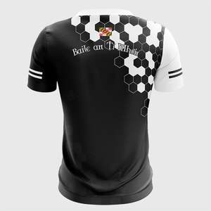 ชุดฟุตบอล GAA ผ้าโพลีเอสเตอร์100% ชุดฟุตบอลด้วยดีไซน์สีพื้นชุดมีบริการ OEM - Product Image 2