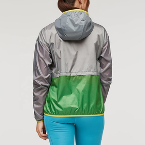 Chaqueta de motorista multicolor a prueba de viento para mujer, chaqueta cortavientos transpirable de poliéster para mujer, diseño para ropa de calle, moda - Product Image 3