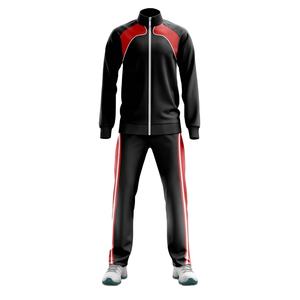 2023 vente en gros vêtements de sport grande taille vêtements de sport fermeture éclair complète survêtements en polyester combinaison de sport d'hiver sublimée - Product Image 1