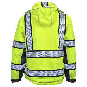 Chaqueta de seguridad para adultos de lona de alta calidad para invierno Chaqueta reflectante de precio barato para hombre de estilo de calle principal de Pakistán - Product Image 6