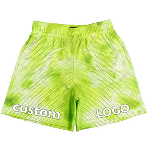Pantalones Cortos Deportivos Unisex de Nuevo Estilo 2 en 1, Estampados, de Diseño, de Spandex/Algodón, Ligeros, de Secado Rápido, con Cierre de Cordón, Ropa Personalizada - Product Image 3