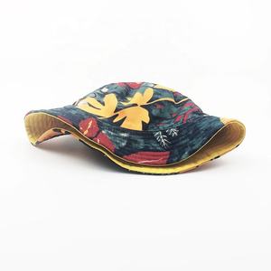 Stylish <b>Reversible</b> Breathable Adjustable Lightweight Outdoor <b>Bucket</b> <b>Hats</b> Custom Embroidery Logo Sporty Casual Style for Unisex - Product Image 2