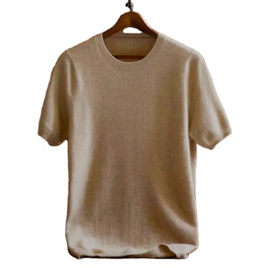 Camiseta de lana merino Superfina para hombre, camiseta Base transpirable de secado rápido, antiolor, sin picazón, camisetas de manga corta, suéter de punto - Product Image 2