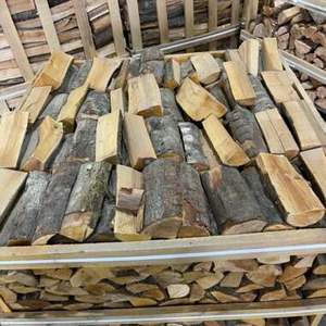 Precio al por mayor Leña en barra de roble de Polonia, madera dura picada, briquetas secas en horno, 10%-30% de humedad, 30-35cm de longitud, para calefacción - Product Image 6