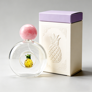 Oferta Especial: Envase de Perfume de Vidrio Creativo en Forma de Donut, Contenedor Cosmético Vacío con Decoración 3D Hecha a Mano, Directo de Fábrica - Product Image 1