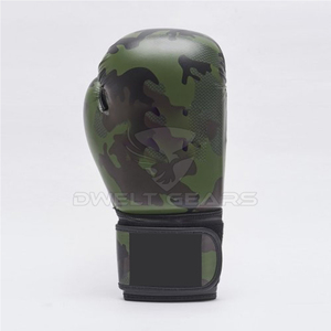 ถุงมือชกมวยทำจากหนังแฟชั่นชั้นนำสีต่างๆสำหรับใช้ในยิมผลิตตามสั่ง - Product Image 2