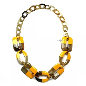 Collar de Cuerno de Buey y Búfalo con Diamante, Estilo Religioso Cristiano, Gran Venta para Fiestas - Product Image 6