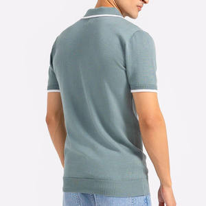 เสื้อโปโลแฟชั่นแบบเรียบสำหรับทุกเพศเสื้อโปโลแขนสั้นสำหรับผู้ชายและผู้หญิง - Product Image 1