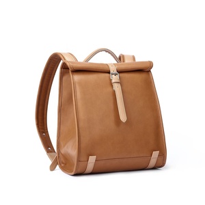 Wholesale Premium Large-Capacity Genuine Leather <b>Backpack</b> Bag Premium Leather Laptop Office Outdoor Activity Bag Travel School - Product Image 5