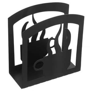 Elegante Portapañuelos de Acero Inoxidable con Diseño de Copo de Nieve, Parte Superior de Metal Duradero, Logotipo Personalizado Hecho a Mano para Mesa de Comedor, Cocina, Cafetería - Product Image 6