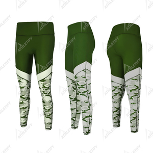 Leggings de yoga de qualité supérieure avec taille élastique évacuant l'humidité et tissu non transparent pour la course à pied Pilates et les séances d'entraînement - Product Image 1