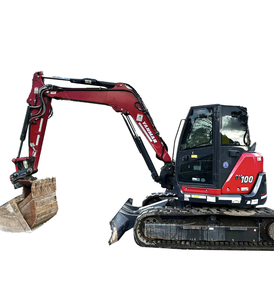 Mini-excavatrice sur chenilles YANMAR SV100 d'occasion – Prix avantageux – Engin de génie civil et de construction certifié CE à vendre - Product Image 1