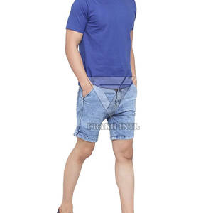 Pantalones cortos vaqueros para hombre hechos por el mejor fabricante, pantalones cortos vaqueros para hombre, gran oferta, pantalones cortos vaqueros para hombre - Product Image 3