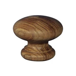 Boutons ronds en bois d'acacia naturel pour décoration de meubles poignée de tiroir en bois design tendance à la mode - Product Image 3
