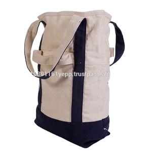 Sacs fourre-tout en toile de coton imprimé de logo personnalisé en gros d'usine avec la conception de modèle de point Bonnes Promotions de stockage de cadeau d'achats! - Product Image 6