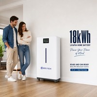 Système de stockage d'énergie solaire hybride domestique de 18 kW avec batterie