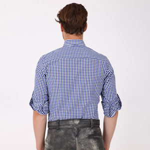 Chemise en coton à manches longues pour hommes de haute qualité personnalisable style traditionnel allemand bavarois Oktoberfest élégant pour l'automne - Product Image 6