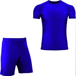 Nuevo Conjunto Deportivo de Moda para Hombre, Camiseta y Pantalones Cortos con Logotipo Personalizado, Conjunto de Gimnasio de Algodón para Hombre - Product Image 3