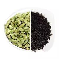 Semillas de cardamomo verde de alta calidad para los amantes del té, producto agrícola al por mayor con hoja verde