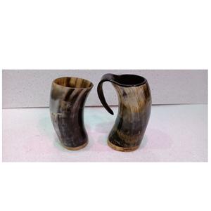 Nouveau design et prix de gros tasses en corne de BUFFLE naturelle tasses à boire polies meilleure qualité et taille disponible - Product Image 4