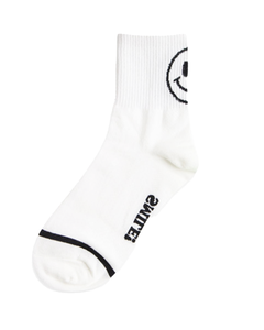 Foylock coreano stampa personalizzata sorriso Tennis da corsa logo atletico caviglia equipaggio Design cotone calze sportive di qualità personalizzate da donna - Product Image 6