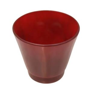 Support de lampe T en verre de luxe pour décoration de la maison avec base en fer plaqué laiton fini couleur or - Product Image 5