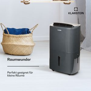 Deshumidificador Doméstico de 20L por Día, Secador de Aire Portátil con Compresor y Drenaje Continuo para Habitaciones de 40-50 m2, Color Antracita - Product Image 3