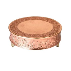 Stylish Metal Cake Stand with Modern Design for Home Hotel Restaurant Birthday Serving Cake <b>Bakeware</b> Tabletop Cake Tools - Product Image 5