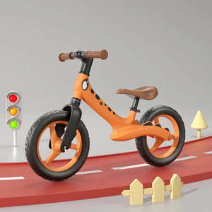 Bicicleta de equilibrio para niños Mini Rider de 12 pulgadas, ligera, color naranja - Product Image 1
