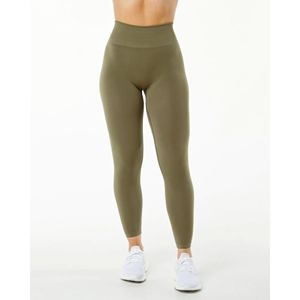 Seamless Knit Fabric 51% Polyamide 38% Polyester 11% Elastane Tapered High Waisted <b>Willow</b> Womens Seamless Scrunch Legging - Product Image 1