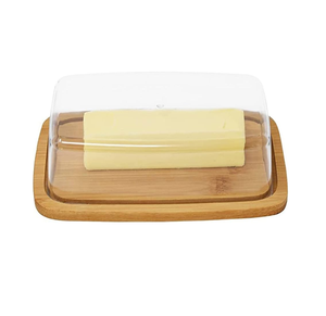 Boîte à beurre en bois carrée avec couteau cuisine maison et boîte à beurre en bois de stockage avec produit de haute qualité - Product Image 5