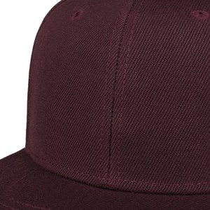 Nouveauté OEM personnalisée 6 panneaux logo brodé Marron Snapback taille réglable vente en gros unisexe sport commun coton Baseball - Product Image 6