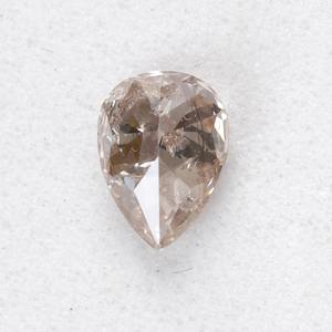 เพชรทรงลูกแพร์สีน้ำตาลกลางแบบโบราณ ได้รับการรับรองจาก IGI ผลิตในห้องปฏิบัติการ พร้อมใบรับรอง IGI สำหรับทำเครื่องประดับ ราคาประหยัด - Product Image 2