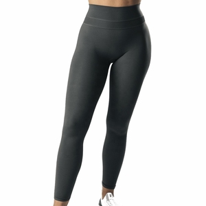 Leggings de yoga taille haute longueur cheville à imprimé géométrique, extensibles dans les quatre sens, en Spandex et Polyester, avec surpiqûres contrastées - Product Image 5
