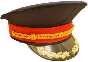 Gorra con visera personalizable de alta calidad por encargo de alta calidad Sombrero de uniforme unisex para adultos - Product Image 5