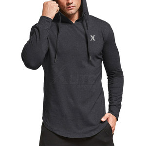 Sudadera con Capucha de Forro Polar Resistente para Invierno, Diseño Ajustado, de Secado Rápido y Transpirable para Entrenamiento y Ejercicio Masculino - Product Image 6