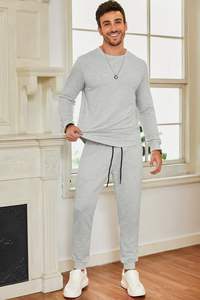 OEM Logo personnalisé Pullover Survêtement pour hommes Meilleur prix Vente chaude Coton Polyester Joggers Pantalon de survêtement Hiver Survêtement - Product Image 4