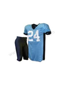 Uniformes de Fútbol Americano Personalizados de Alta Calidad en Poliéster para Adultos, Bordados y Sublimados, Cortos, de Secado Rápido, Ligeros y Transpirables - Product Image 3