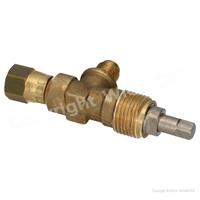 Vanne de régulation d'huile Henry S-9106E, vanne d'arrêt 1/4 pouce