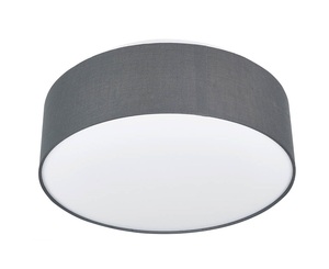 Plafoniera in tessuto LED Kasker, dimmerabile, grigia, 22W, IP20, 40cm. (GSC 203605069) - Product Image 1