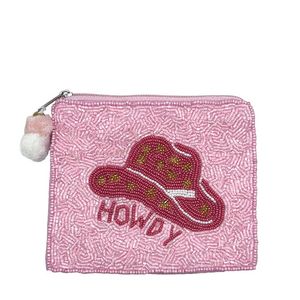 Luxe fait à la main perlé broderie GUNS petit portefeuille sac dernier élégant à la mode pour les filles belle couture mignonne - Product Image 2